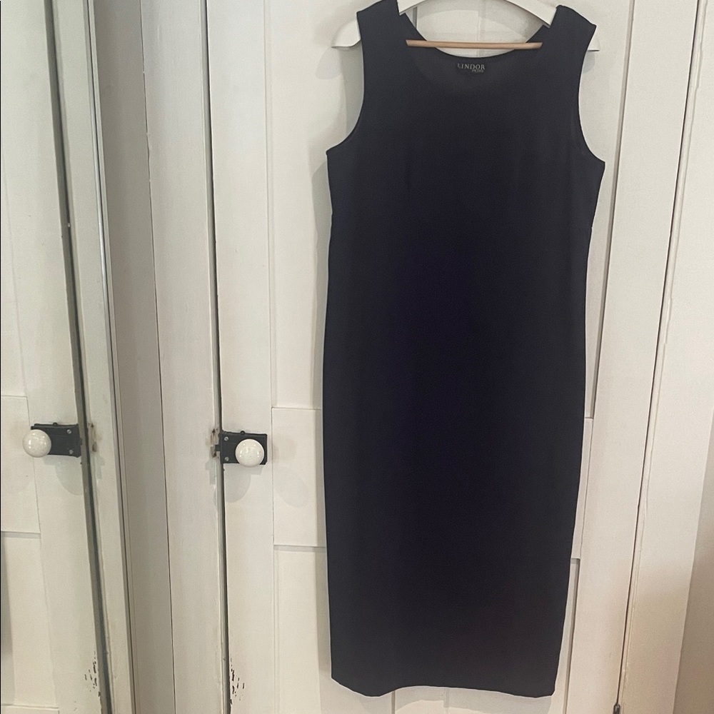 Purple Sleeveless Sheath Dress